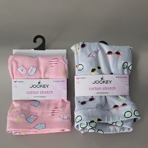 Jockey Cotton Stretch Hipster Underwear Panties Set Of 2 Size 7 L